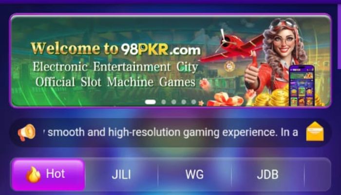 98PKR Game Interface