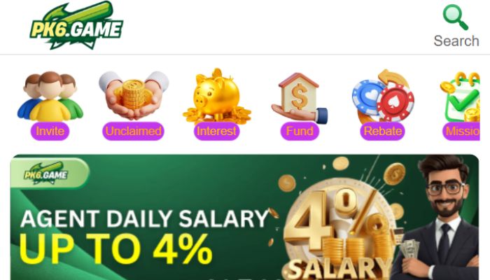 PK6 Game New Earning App