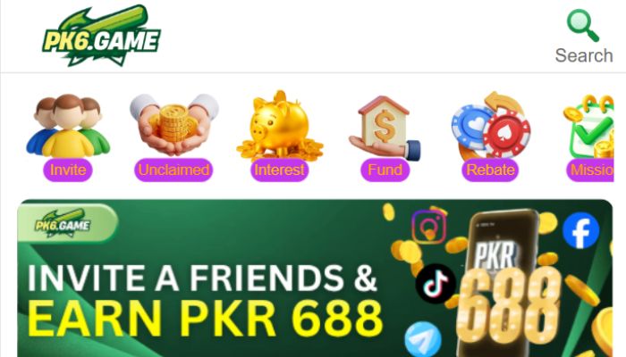 PK6 New Online Earning App In Pakistan